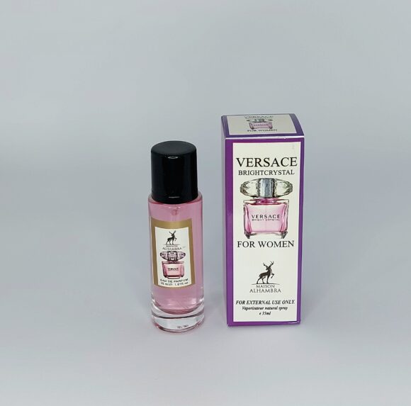عطر ادکلن 35میل ورساچه صورتی-برایت کریستال الحمبرا VERSACE BRIGHT CRISTAL
