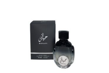 عطر ادکلن حیاتی مشکی شیشه ساده Hayaati
