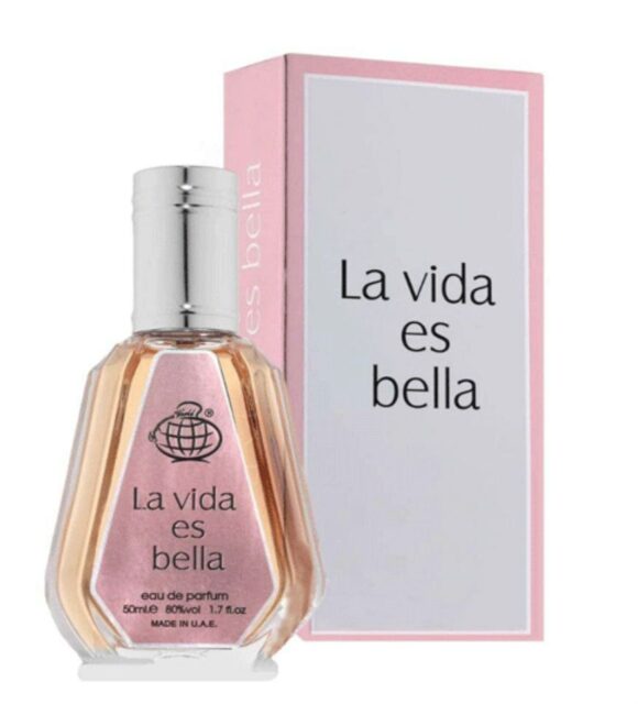 عطر ادکلن 50 میل فراگرنس ورد لا ویدا اس بلا رایحه لانکوم لاویه است بله - تصویر 2