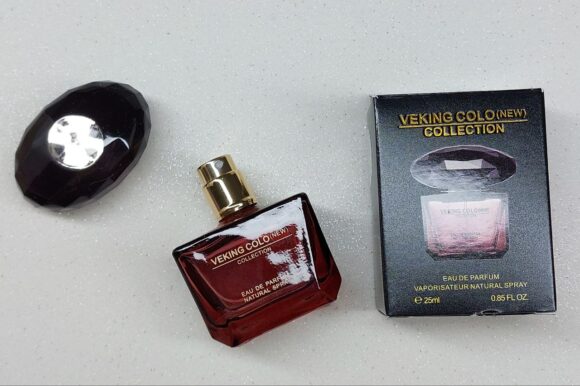 عطر ادکلن 25میل ورساچه کریستال نویر ( مشکی) ویکینگ کالکشن کد 003 - تصویر 2