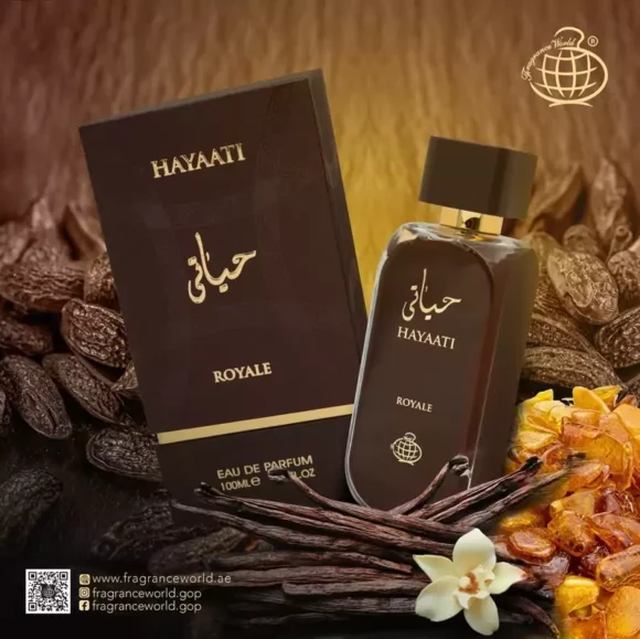 عطر ادکلن حیاتی رویال رایحه موصوف عربی HAYAATI ROYALE - تصویر 2