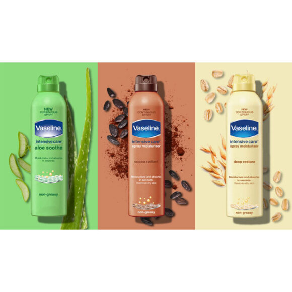 اسپری آبرسان وازلین حجم ۱۹۰ میل Vaseline