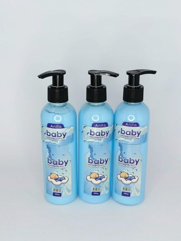 لوسیون بدن بیبی پمپی برند آنیلا حجم 250 گرم Baby Body Butter 250g
