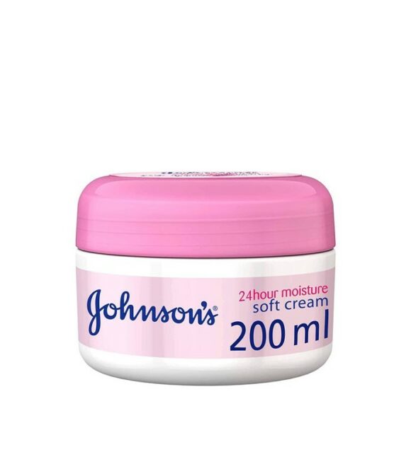 کرم مرطوب کننده و آبرسان جانسون Johnsons اصلی حجم 200ml - تصویر 3