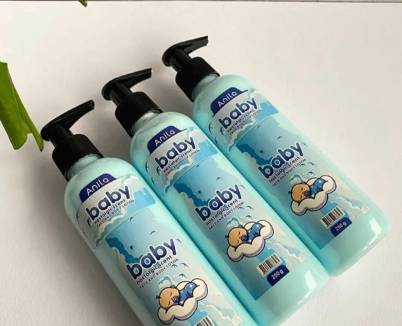 لوسیون بدن بیبی پمپی برند آنیلا حجم 250 گرم Baby Body Butter 250g - تصویر 3