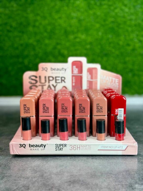 رژ لب مایع سوپراستی اورجینال از برند 3Qbeauty